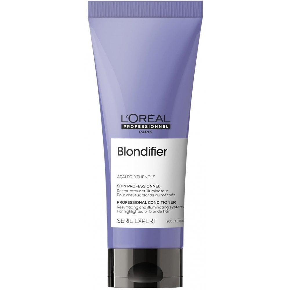 L'Oreal Professionnel Serie Expert Blondifier Gloss Resurfacing + Illuminating Shampoo 300ml & Conditioner 200ml Twin