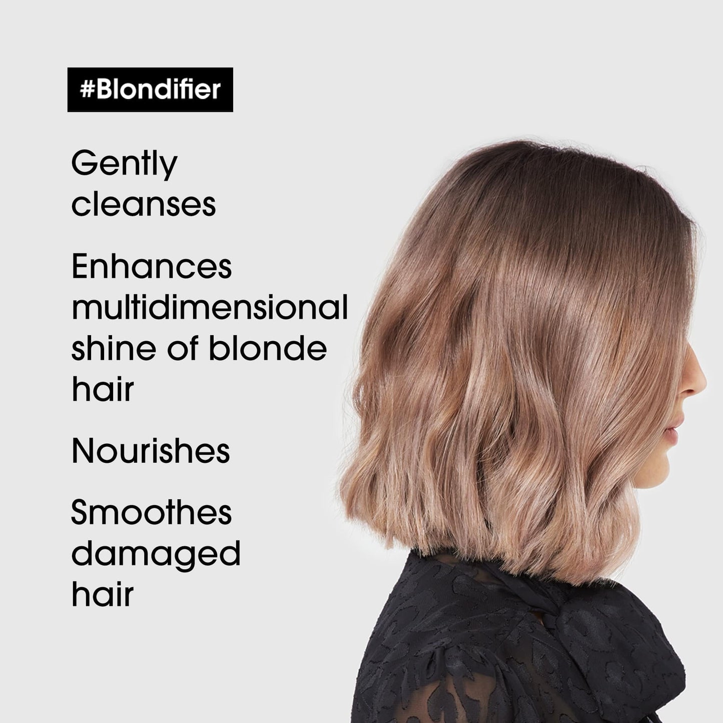 L'Oreal Professionnel Serie Expert Blondifier Gloss Resurfacing + Illuminating Shampoo 300ml