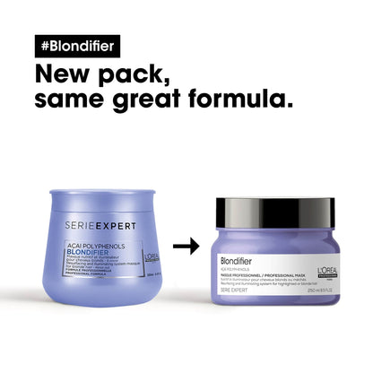 L'Oreal Professionnel Serie Expert Blondifier Resurfacing + Illuminating Treatment Mask 250ml