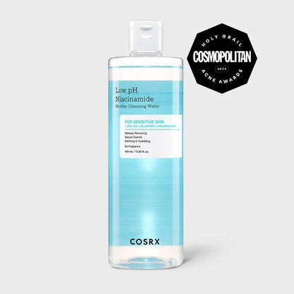 CosRx Low pH Niacinamide Micellar Cleansing Water 400ml