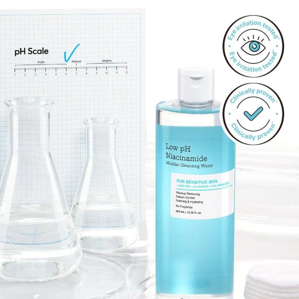 CosRx Low pH Niacinamide Micellar Cleansing Water 400ml