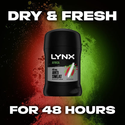 Lynx Africa 48h Anti-Perspirant Deodorant Stick 50ml
