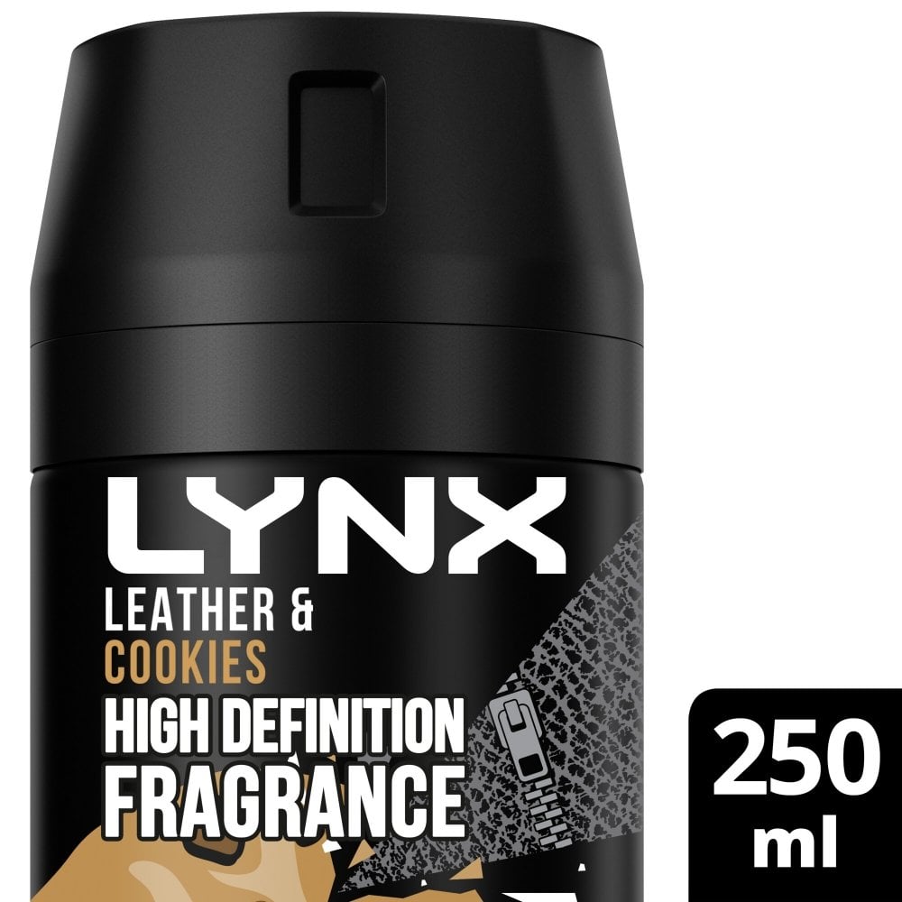 Lynx XXL 48h Leather & Cookies Deodorant Body Spray 250ml