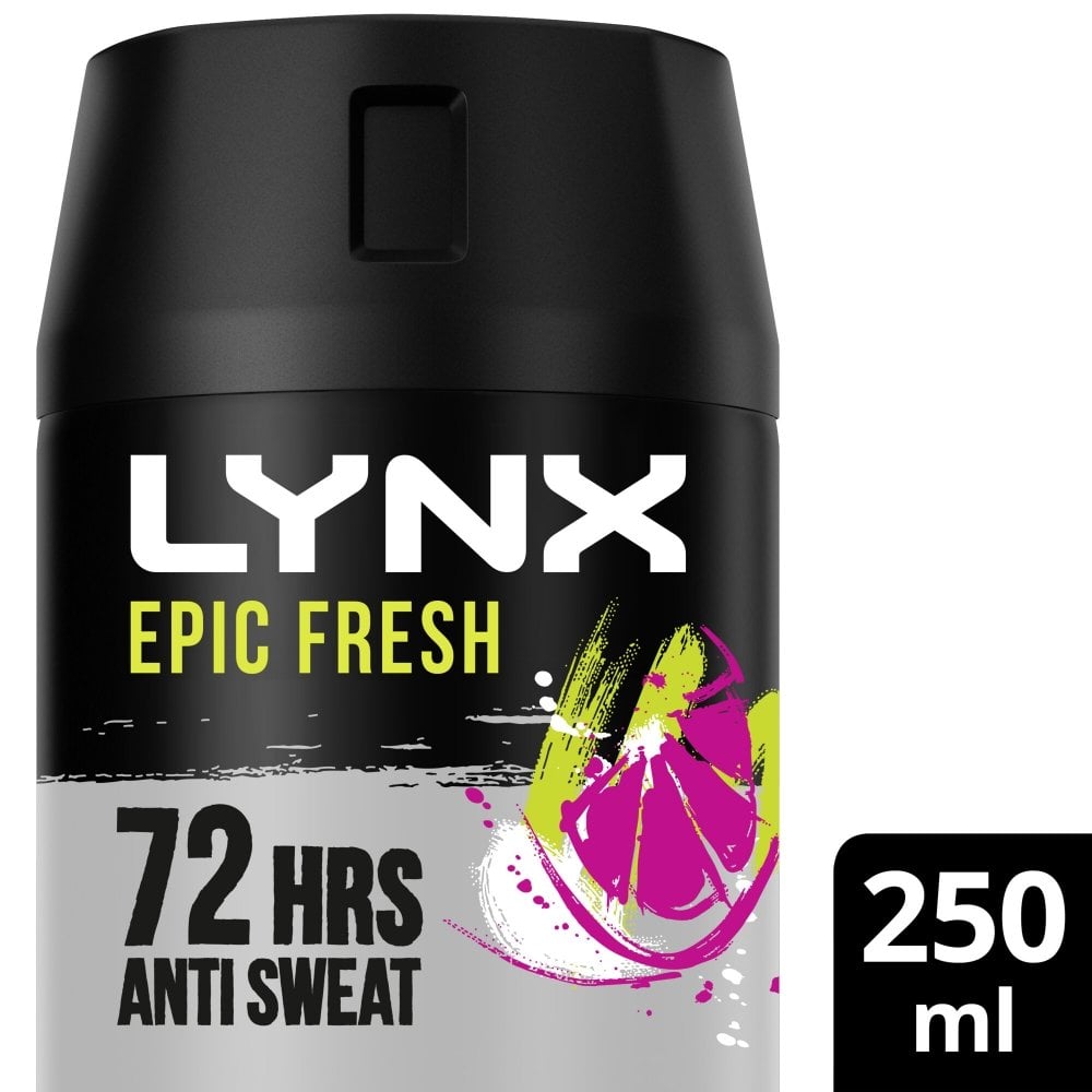 Lynx XXL Epic Fresh 72h Grapefruit & Tropical Pineapple Anti-Perspirant Deodorant Spray 250ml