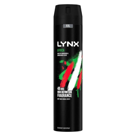 Lynx XXL Africa 48h Deodorant Body Spray 250ml