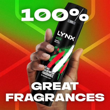 Lynx XXL Africa 48h Deodorant Body Spray 250ml
