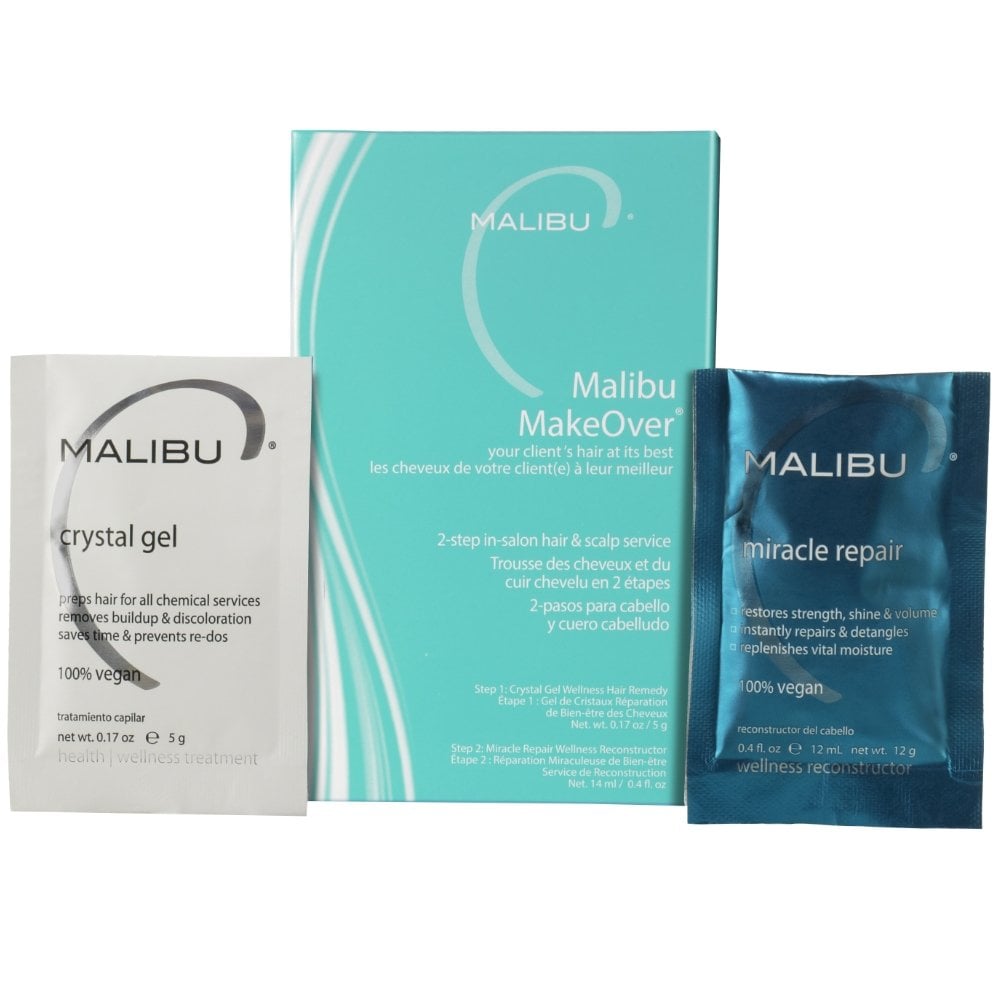Malibu C 2-Step Hair & Scalp Service Makeover Kit