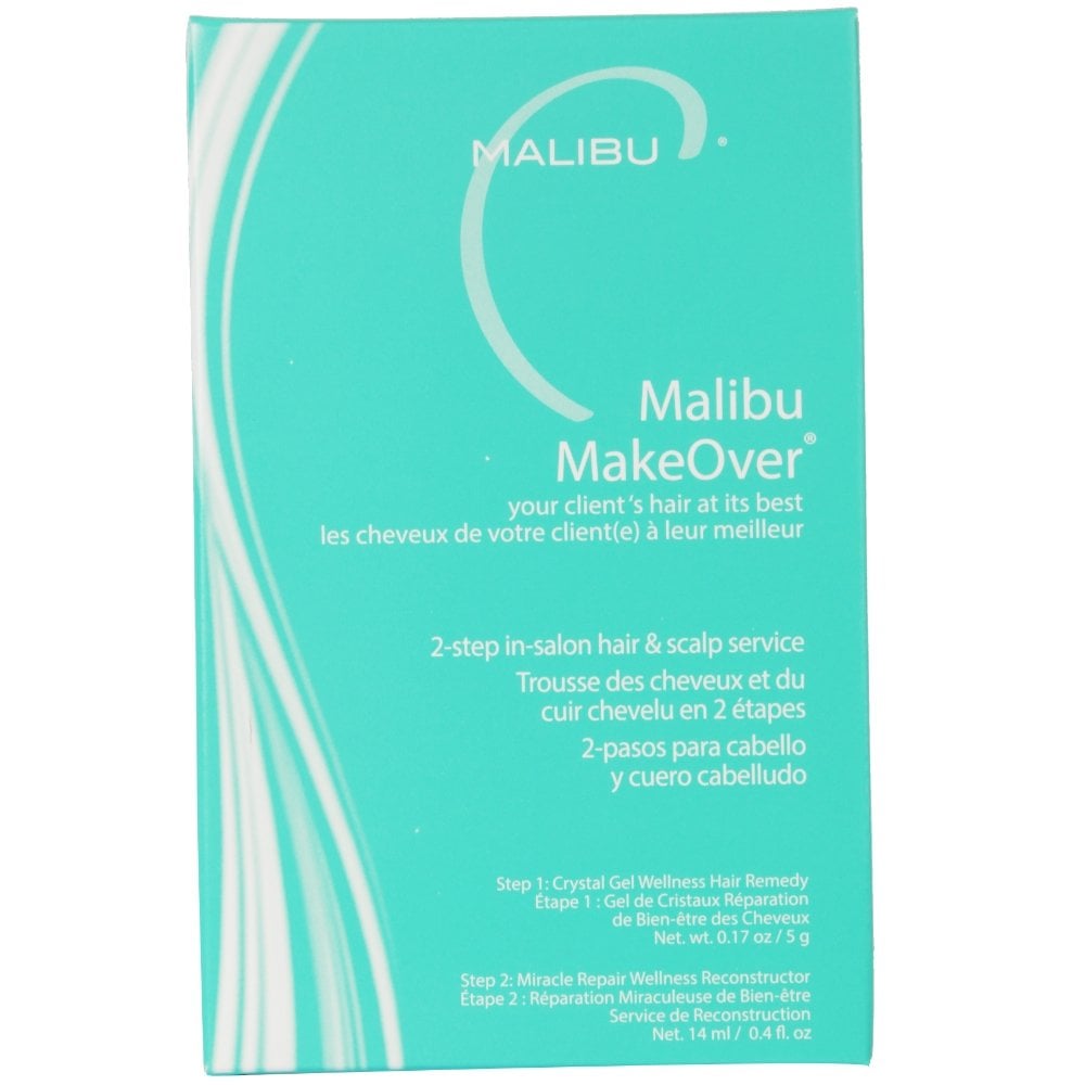 Malibu C 2-Step Hair & Scalp Service Makeover Kit