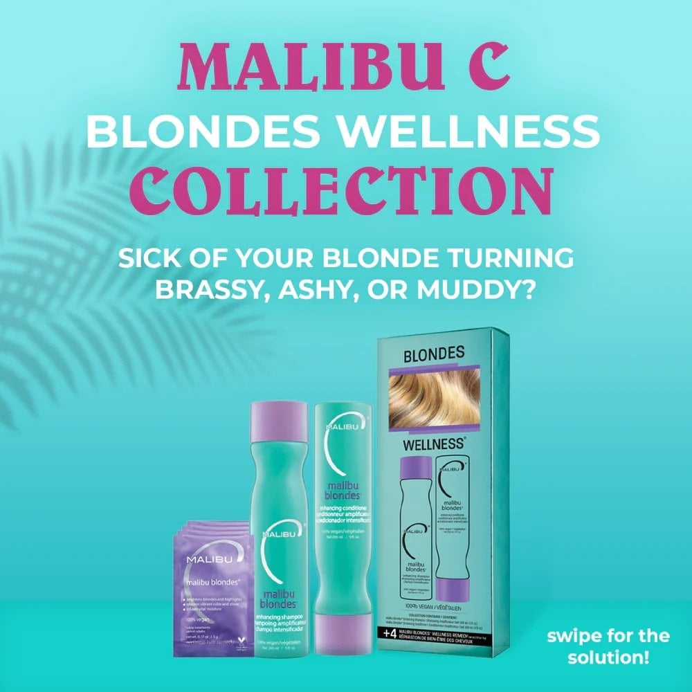 Malibu C Blondes Wellness Enhancing Hair Care Collection