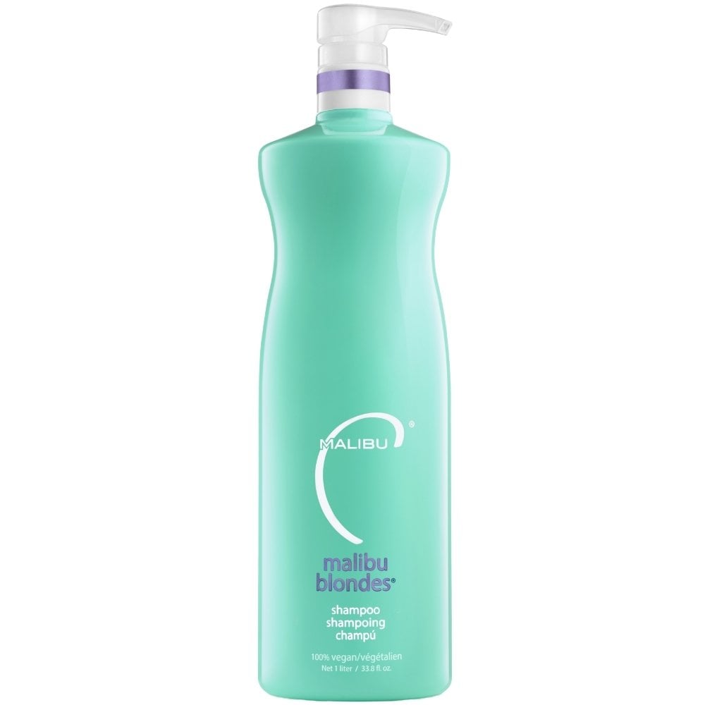 Malibu C Blondes Wellness Enhancing Shampoo & Conditioner Twin 2 x 1000ml