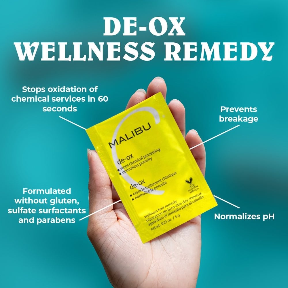 Malibu C De-Ox Wellness Remedy Hair Porosity Treatment 5g