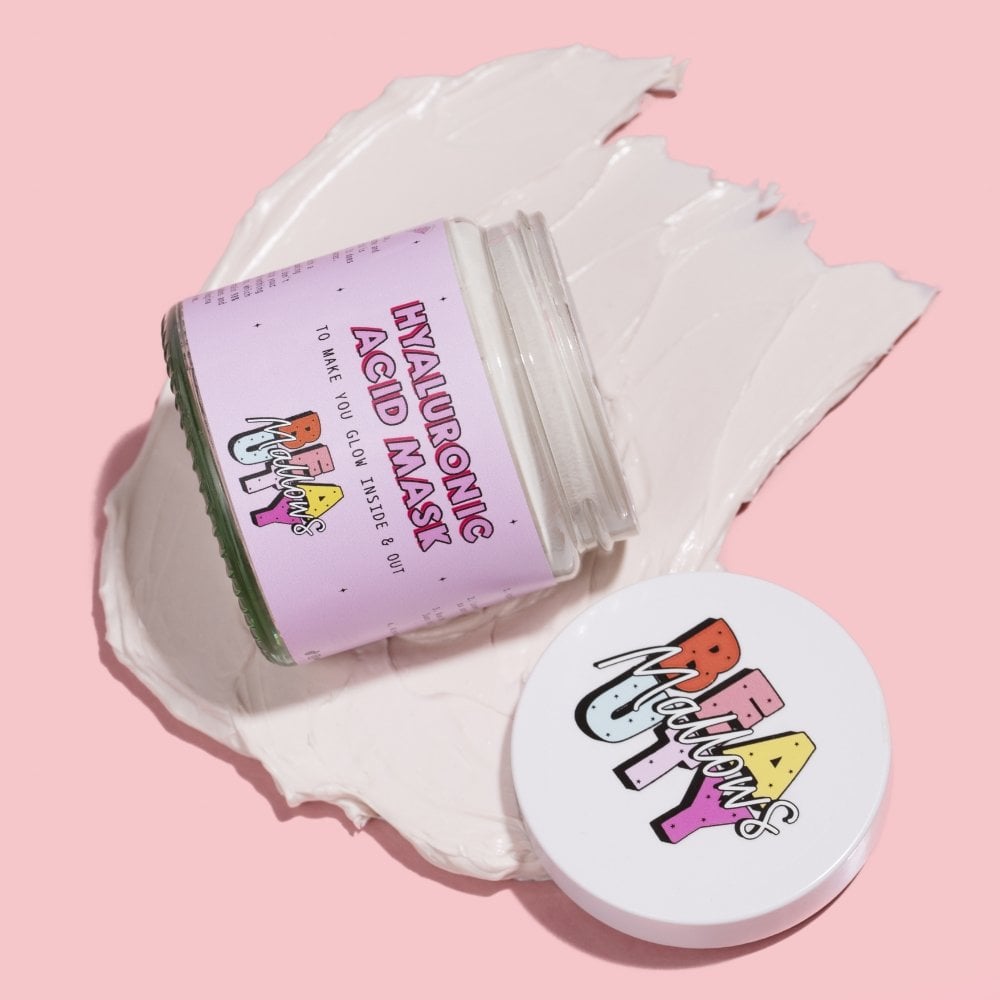 Mallows Beauty Hyaluronic French Pink Clay Mask 100g