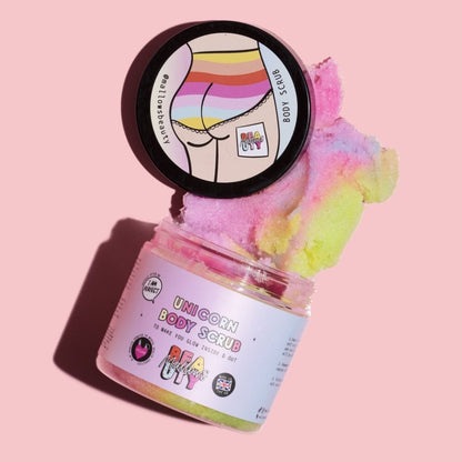 Mallows Beauty Unicorn Sugar Body Scrub 240g