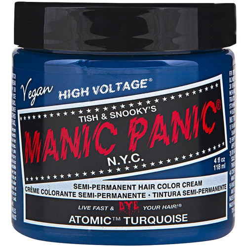 Manic Panic High Voltage Classic Hair Colour Cream Atomic Turquoise 118ml