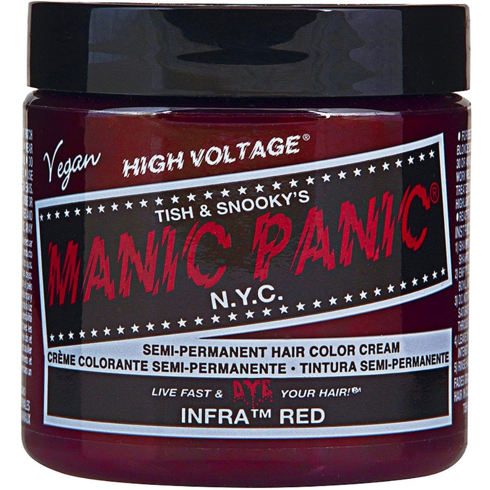 Manic Panic High Voltage Classic Hair Colour Cream Infra Red 118ml