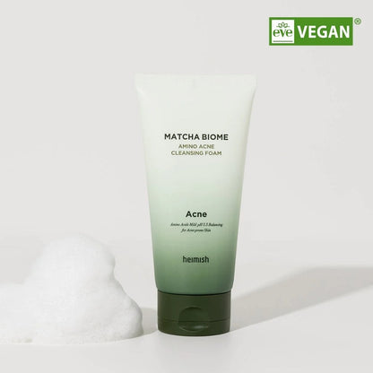 Heimish Matcha Biome Amino Acne Balancing pH 5.5 Cleansing Foam 150ml