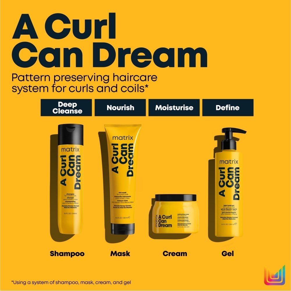 Matrix Total Results A Curl Can Dream Manuka Honey Infused Shampoo 300ml