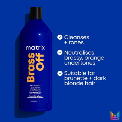 Matrix Total Results Brass Off Blue Shampoo 1000ml