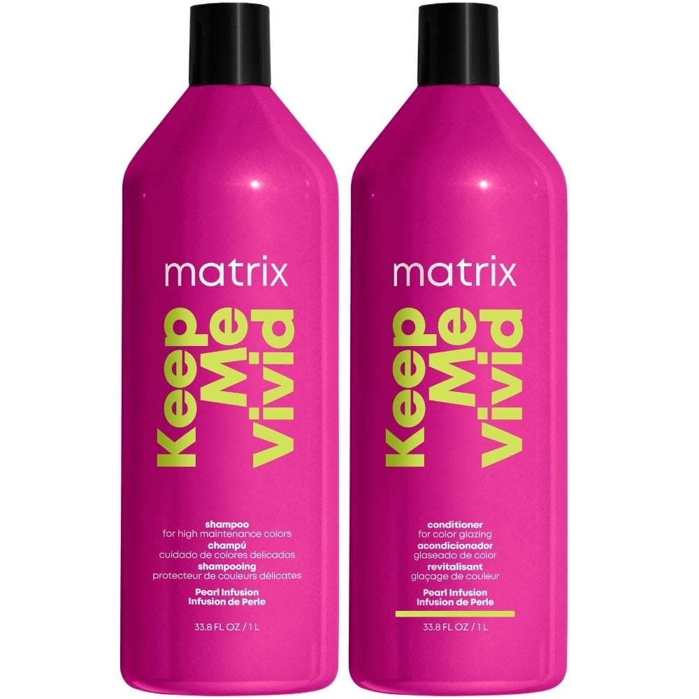 Matrix Total Results Keep Me Vivid Pearl Infusion Shampoo & Conditioner Twin 2 x 1000ml