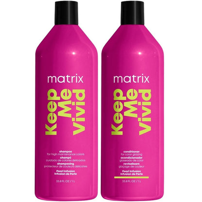 Matrix Total Results Keep Me Vivid Pearl Infusion Shampoo & Conditioner Twin 2 x 1000ml