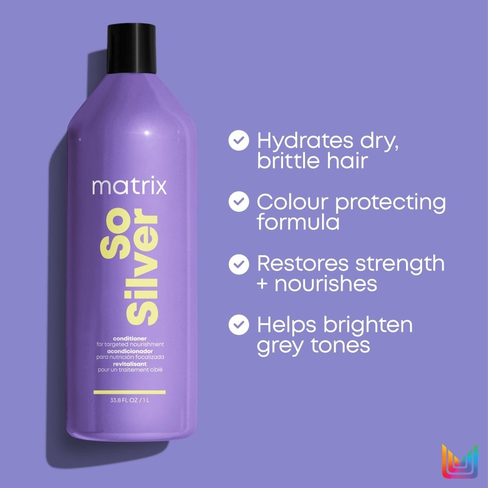 Matrix Total Results So Silver Neutralising System Conditioner 1000ml