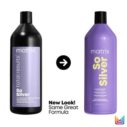 Matrix Total Results So Silver Purple Shampoo & Conditioner Twin 2 x 1000ml