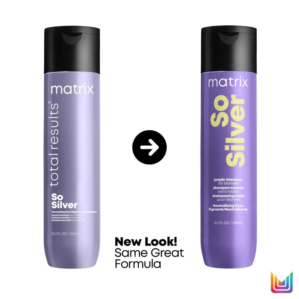Matrix Total Results So Silver Purple Toning Shampoo 300ml