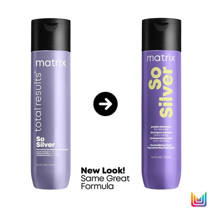 Matrix Total Results So Silver Purple Toning Shampoo 300ml