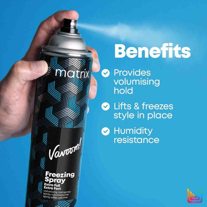 Matrix VaVoom Freezing Spray Volumising Hairspray 500ml