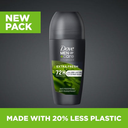 Dove Men Advanced Care 72h Extra Fresh Citrus Anti-Perspirant Deodorant Roll-On 50ml