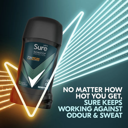 Sure Men Nonstop Protection 72h Sensitive Anti-Perspirant Deodorant Stick 50ml