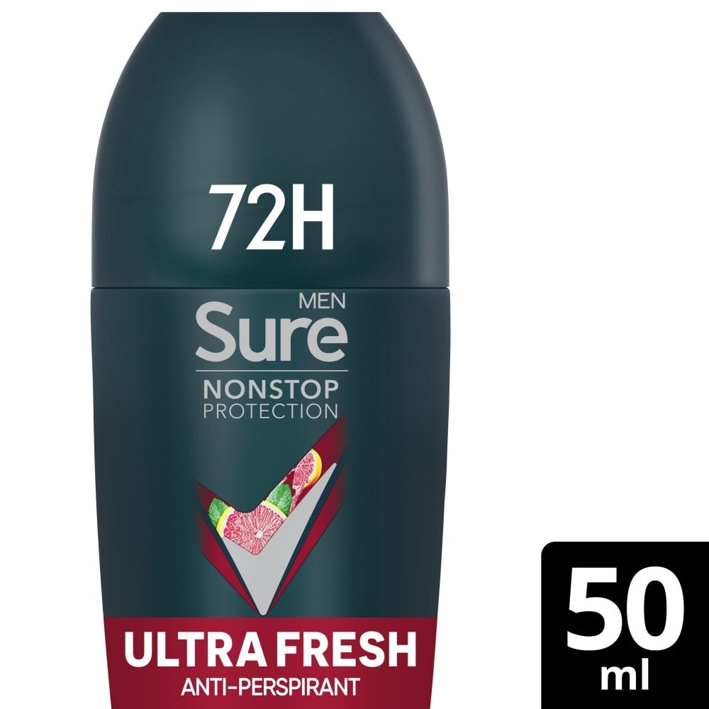Sure Men Nonstop Protection 72h Ultra Fresh Anti-Perspirant Deodorant Roll-On 50ml