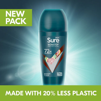 Sure Men Nonstop Protection 72h Ultra Fresh Anti-Perspirant Deodorant Roll-On 50ml