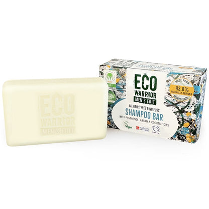 Eco Warrior Men's Edit No Fuss Shampoo Bar 100g