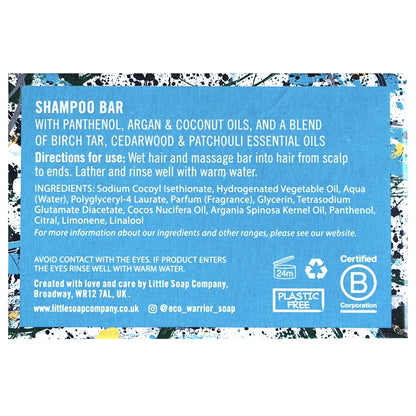 Eco Warrior Men's Edit No Fuss Shampoo Bar 100g