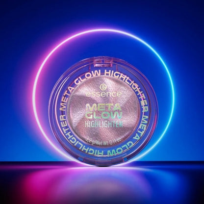 Essence Meta Glow Duo Chrome Highlighter Violet 3.2g