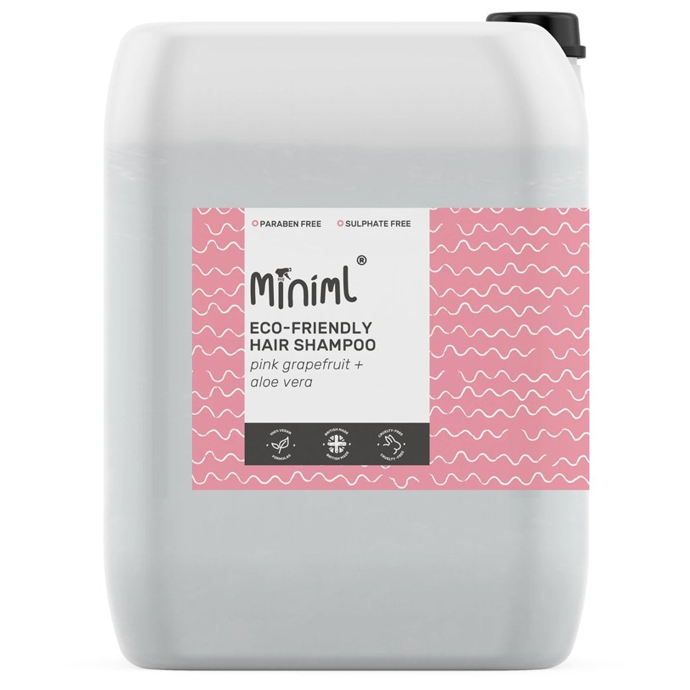 Miniml Eco-Friendly Hair Shampoo Pink Grapefruit + Aloe Vera 5000ml