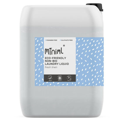 Miniml Non-Bio Laundry Liquid Fresh Linen 5000ml