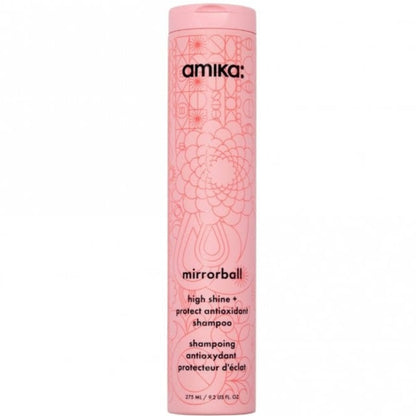 Amika Mirrorball High Shine & Protect Antioxidant Shampoo & Conditioner Twin 2 x 275ml