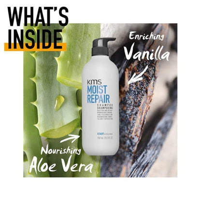 KMS Moist Repair Shampoo & Conditioner Twin 2 x 750ml