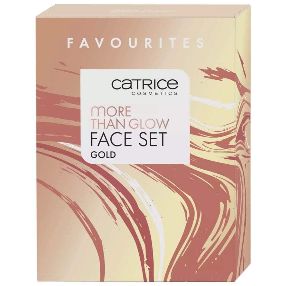 Catrice Cosmetics More Than Glow 3 Piece Face Set Gold