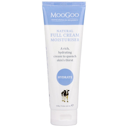 MooGoo Natural Full Cream Rich Hydrating Cream 120g