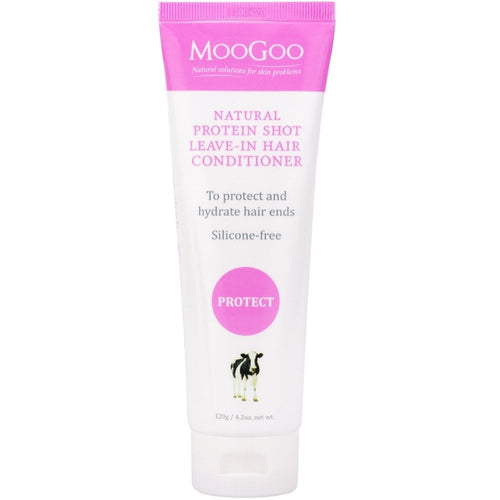 MooGoo Natural Protein Shot Silicone-Free Leave-In Conditioner 120g