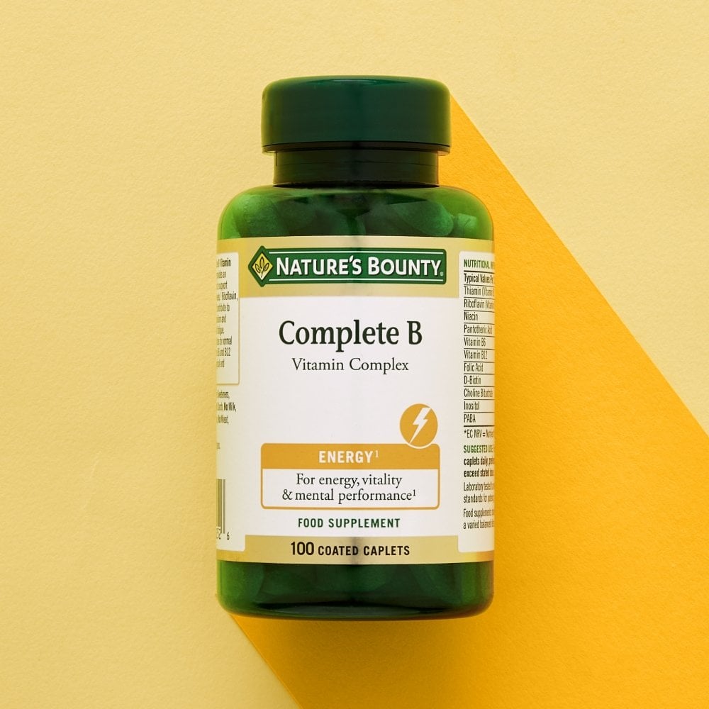 Nature's Bounty Complete B Vitamin Complex 100 Caplets