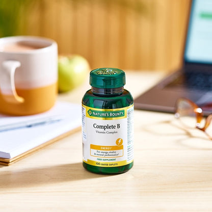 Nature's Bounty Complete B Vitamin Complex 100 Caplets