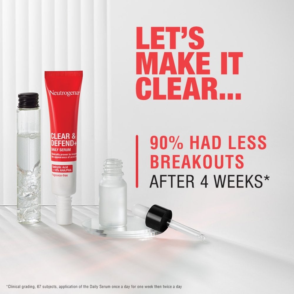 Neutrogena Clear & Defend+ Daily Serum 30ml