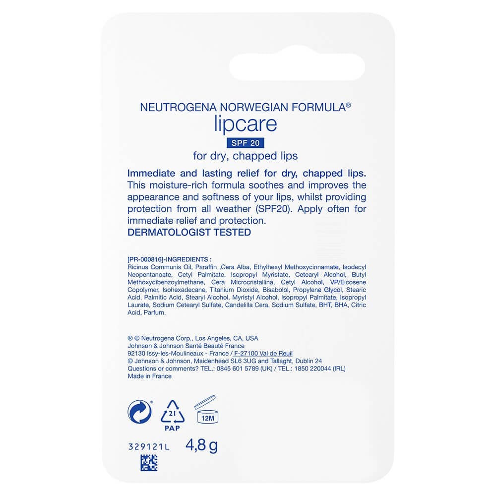 Neutrogena Norwegian Formula Lipcare SPF20 4.8g