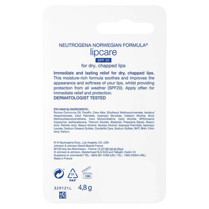 Neutrogena Norwegian Formula Lipcare SPF20 4.8g