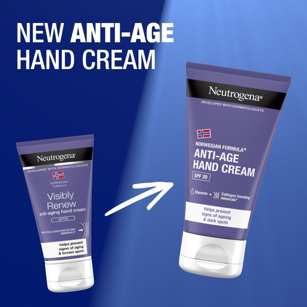 Neutrogena Norwegian Formula Visibly Renew Hand Cream SPF20 75ml