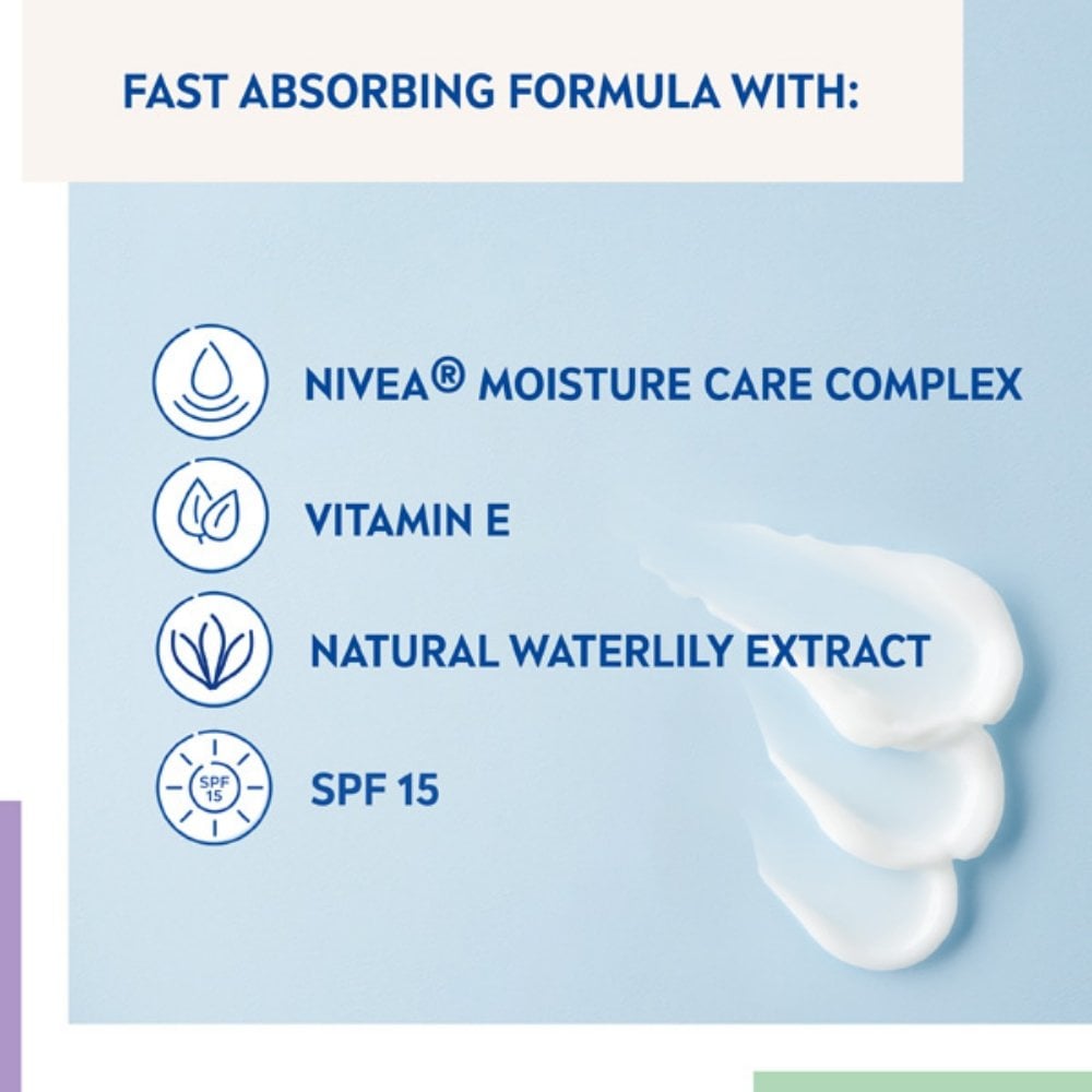 Nivea 24H Moisture Refreshing Day Cream SPF15 50ml